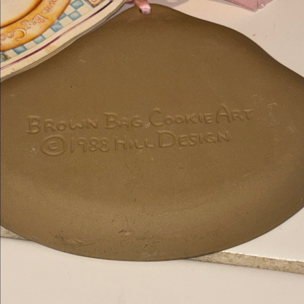 BROWN BAG COOKIE ART SHORTBREAD MOLD βCat Sleeping 1988β πββ¬ - Picture 5 of 8